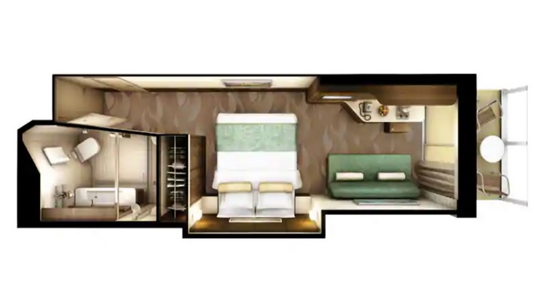 Mini Suite Grand Balcon - M6