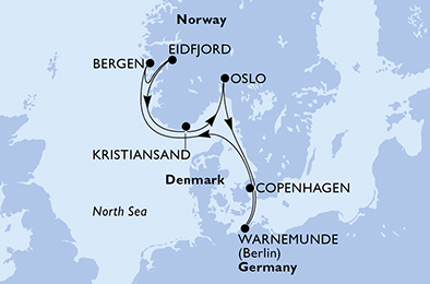 Allemagne, Norvège, Danemark