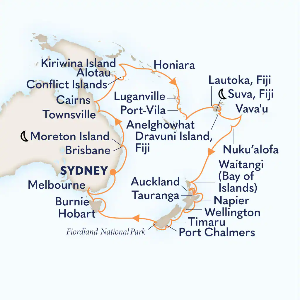 Australie, Nouvelle Zélande, Iles du Pacifique