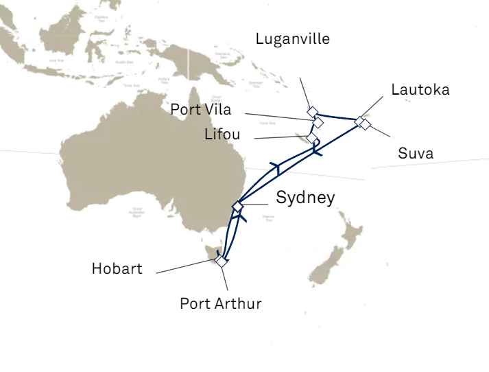 Australie, Tasmanie & Iles du Pacifique