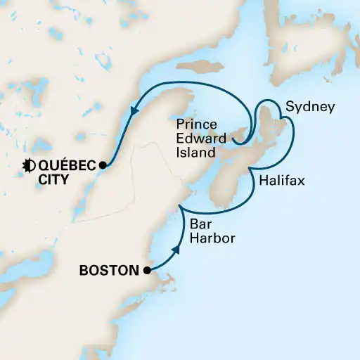 Boston - Québec City