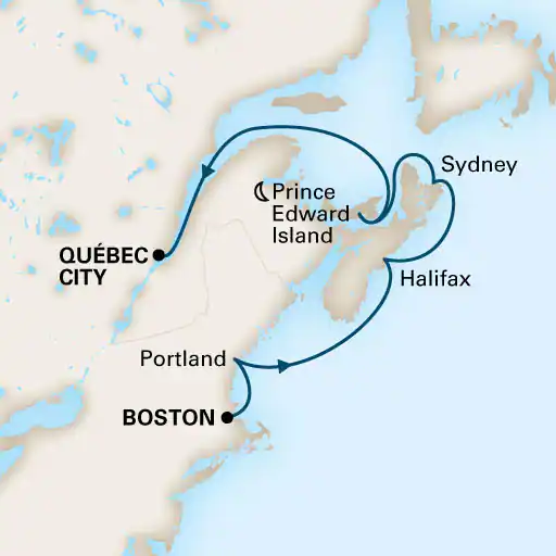 Boston - Québec City
