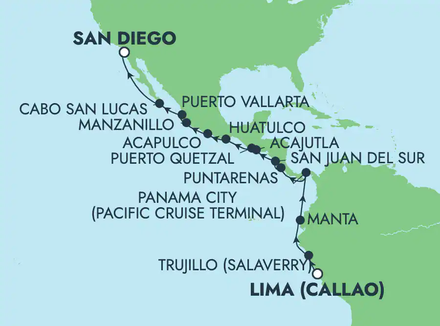 Callao (Lima) - San Diego