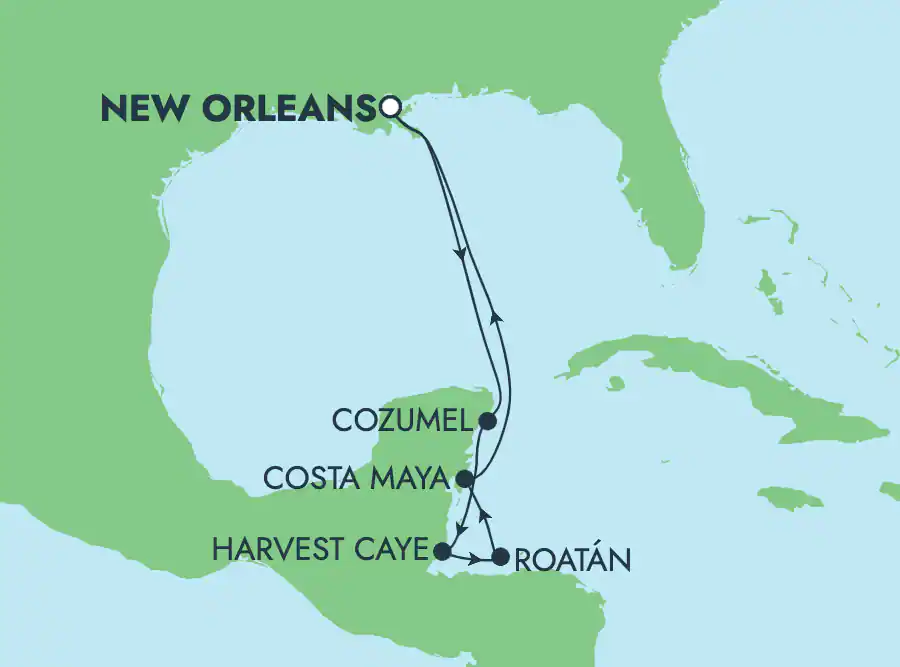 Caraïbes : Harvest Caye, Cozumel et Roatan