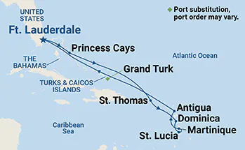 Caraïbes de l'Est de Fort Lauderdale