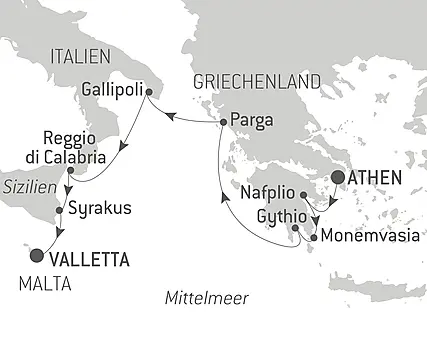 Cités antiques de Méditerranée