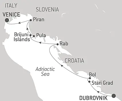 Cités et splendeurs de l’Adriatique