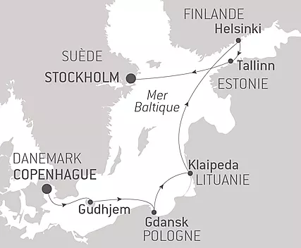 Cités historiques de la mer Baltique