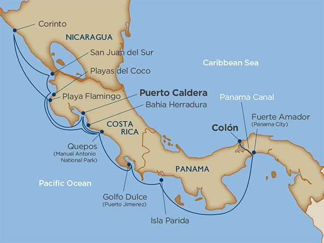 Colon - Puerto Caldera 