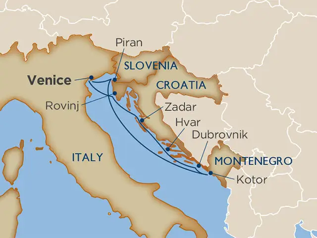 Croisière Adriatique