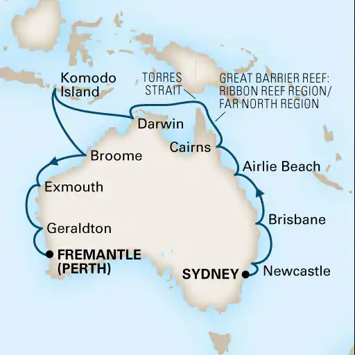 Croisière Australie