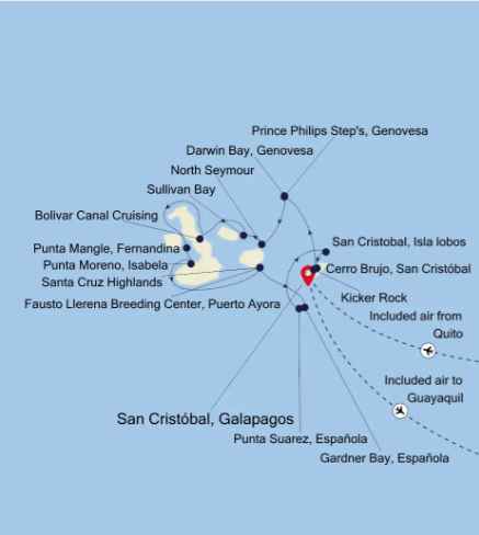 Croisière Galapagos