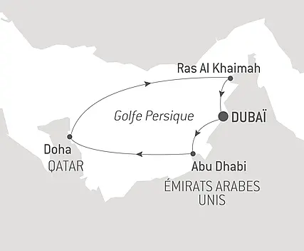 Croisière Golf & Pro-Am dans le Golfe Persique