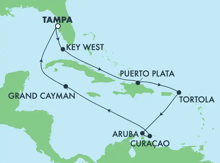 Curaçao, Aruba et République dominicaine