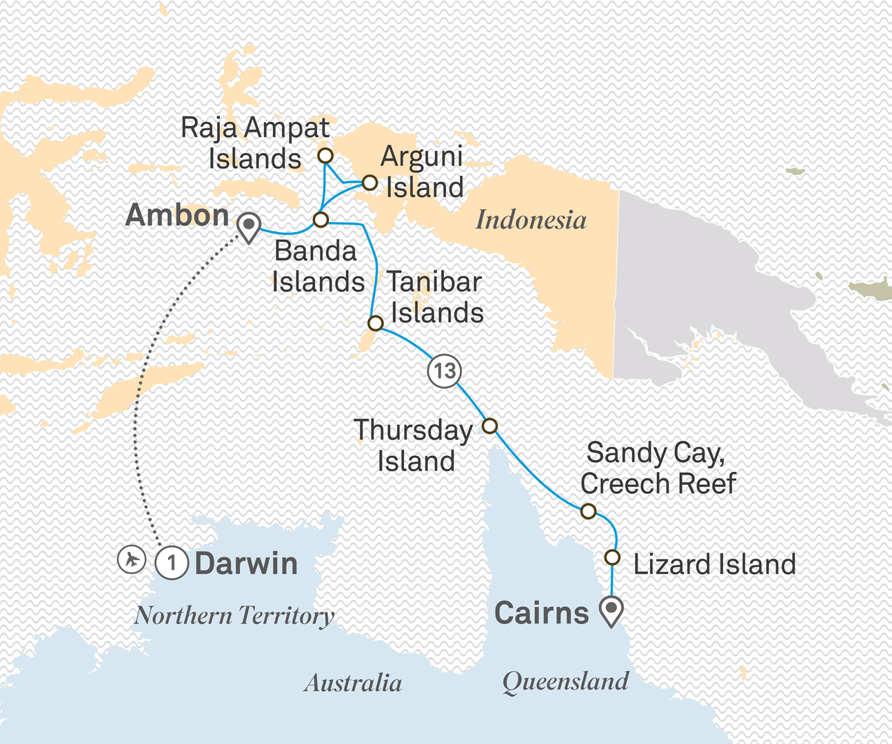 Darwin - Cairns
