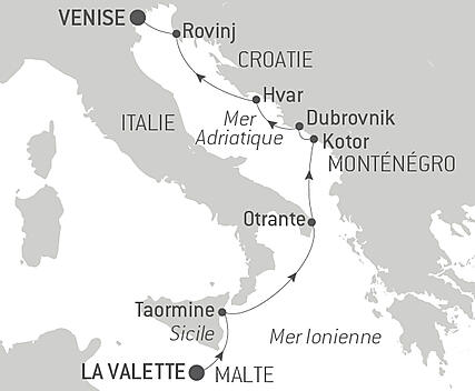 De Malte aux rives de l'Adriatique