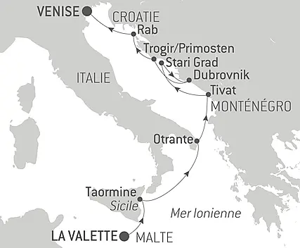 De Malte aux rives de l’Adriatique