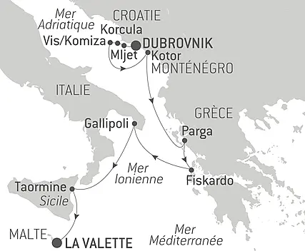 De l’Adriatique à la mer Ionienne