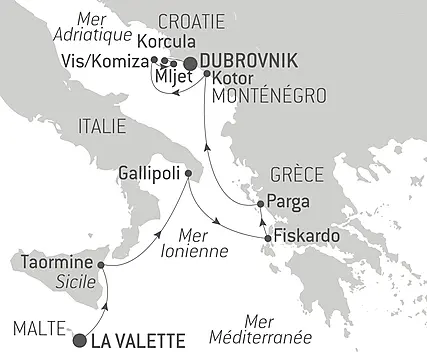 De la mer Ionienne à l'Adriatique