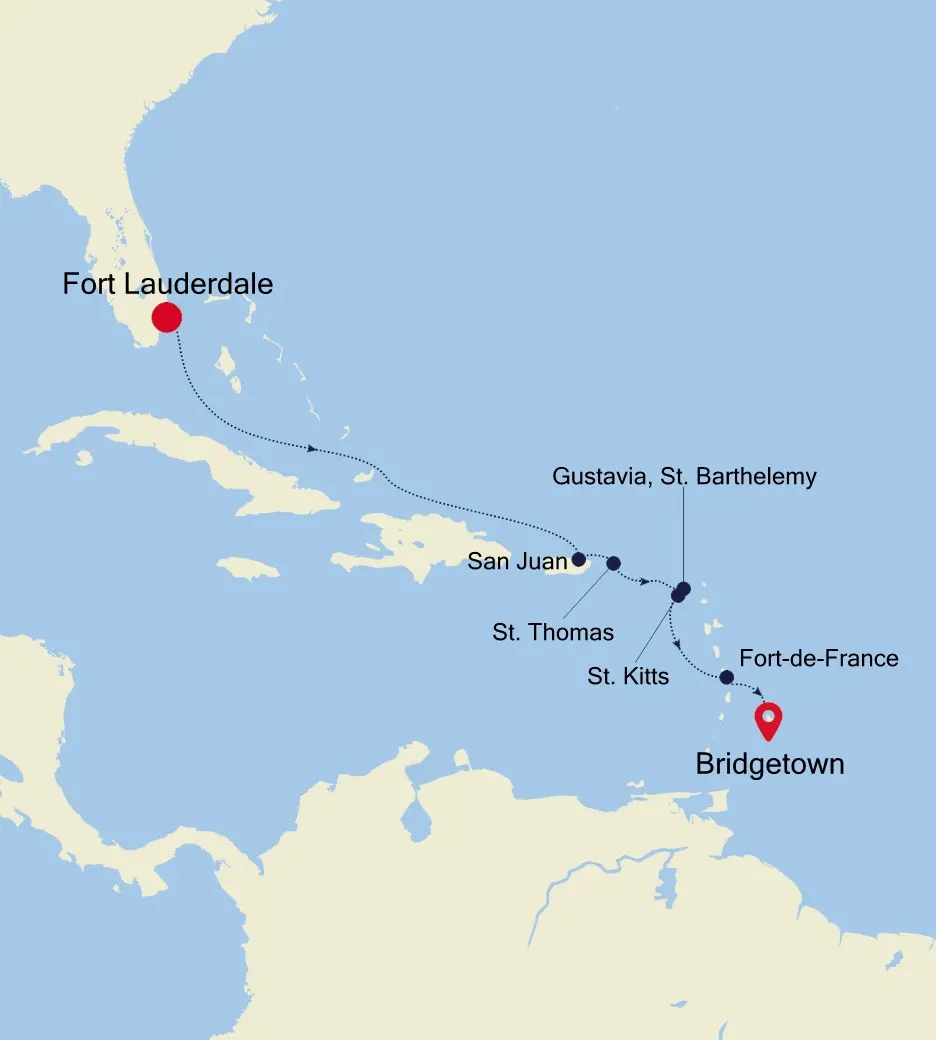 Fort Lauderdale - Bridgetown 