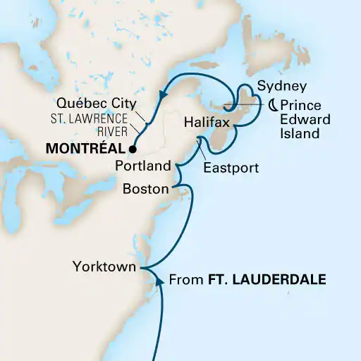 Fort Lauderdale - Montréal 
