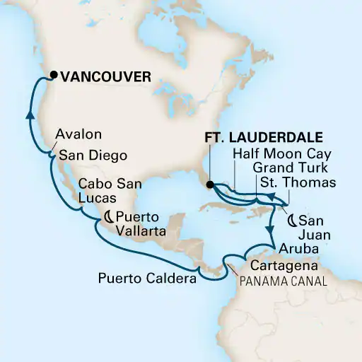 Fort Lauderdale - Vancouver