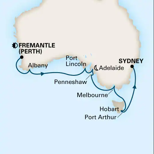 Fremantle (Perth) - Sydney