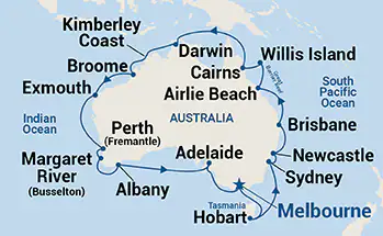 Grande Croisière Australie