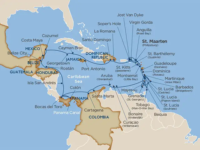 Grande Croisière Caraïbes