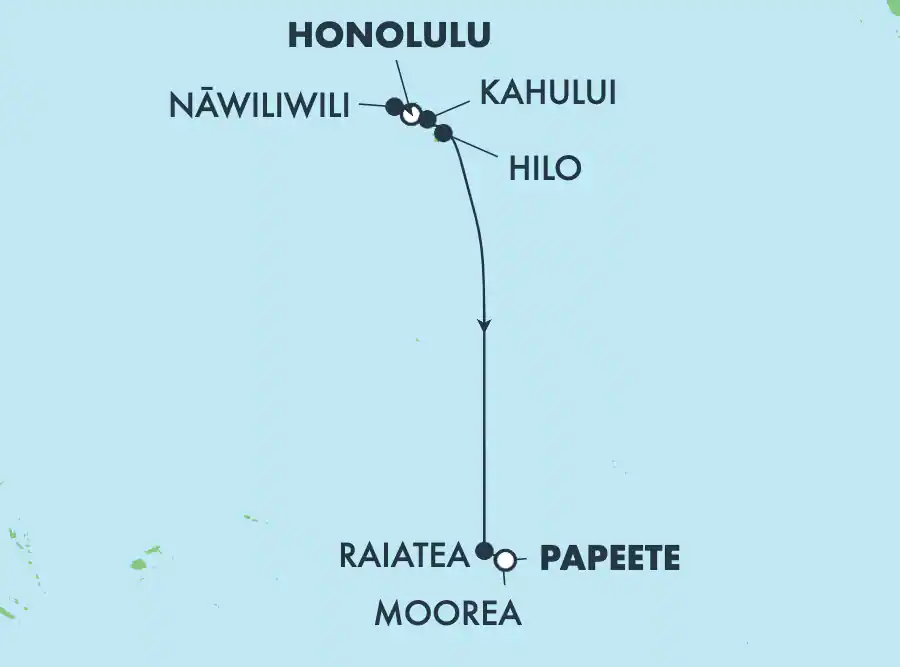 Honolulu - Papeete