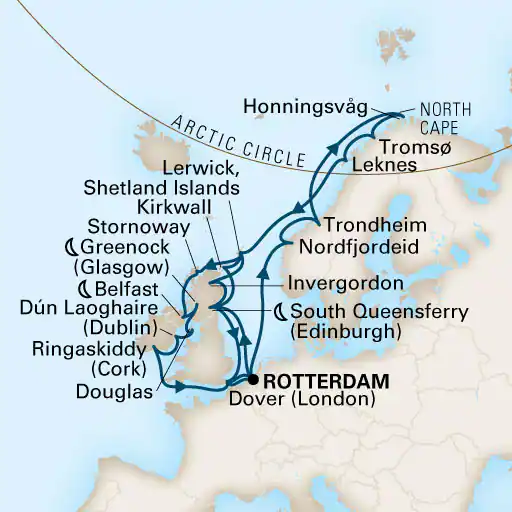 Iles Britanniques & Fjords Norvégien 