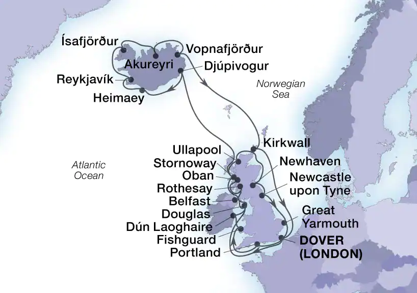 Iles Britanniques & Islande