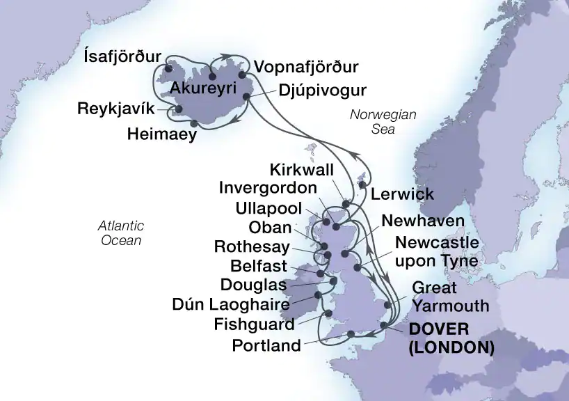 Iles Britanniques & Islande