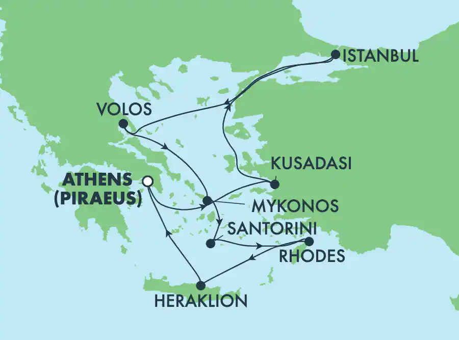 Iles Grecques & Turquie