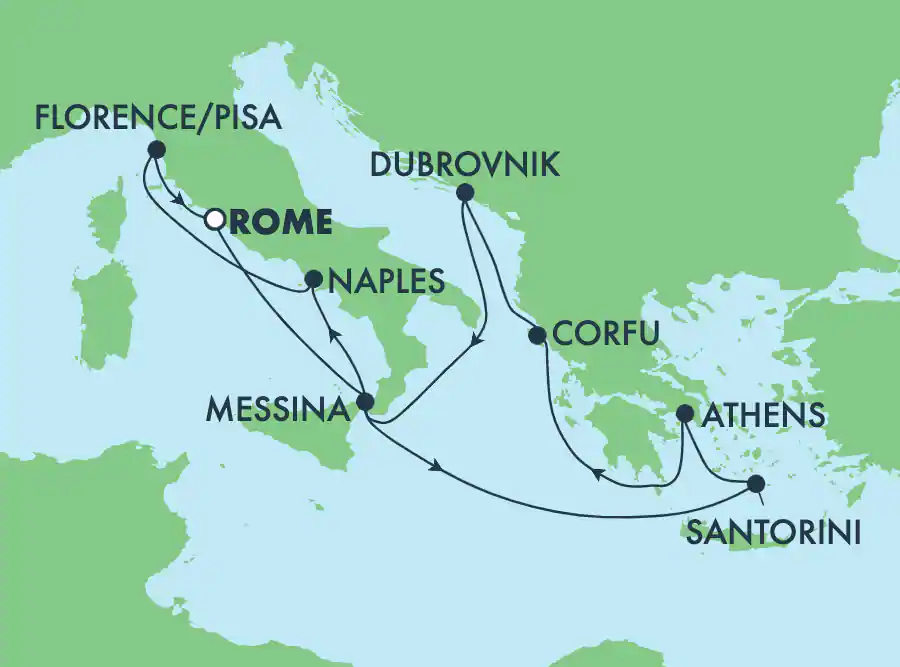 Iles Grecques au départ de Rome