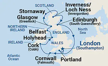  Irlande, Highlands écossais et Pays de Galles
