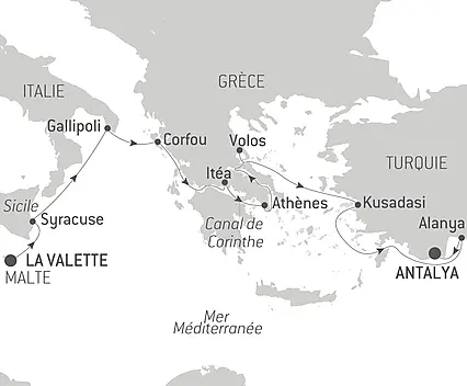 La Méditerranée : empreintes des grandes civilisations