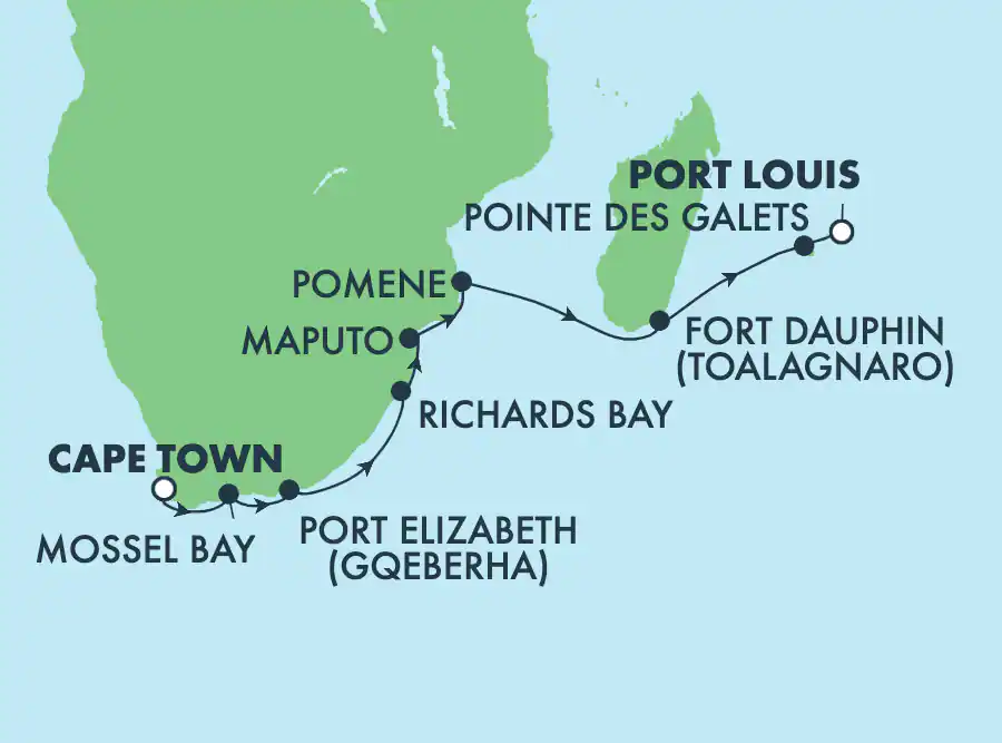 Le Cap - Port Louis