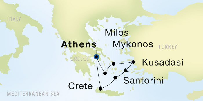 Croisière Iles Grecques