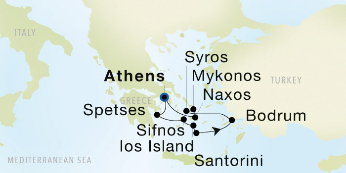 Croisière Iles Grecques