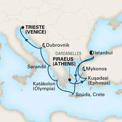 Le Pirée (Athènes) - Trieste