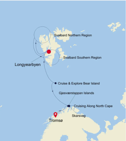 Longyearbyen - Tromso 