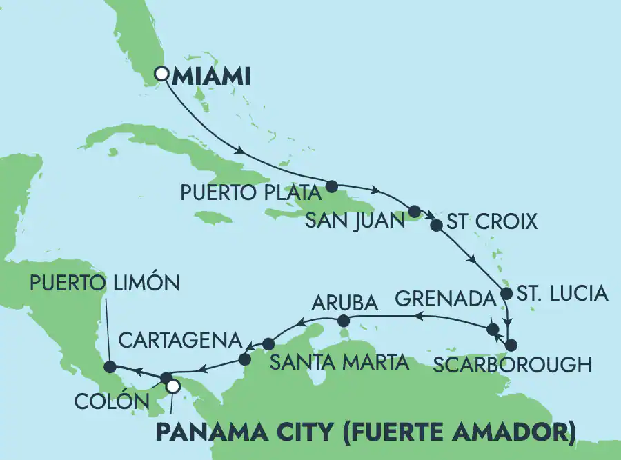 Miami - Panama City 