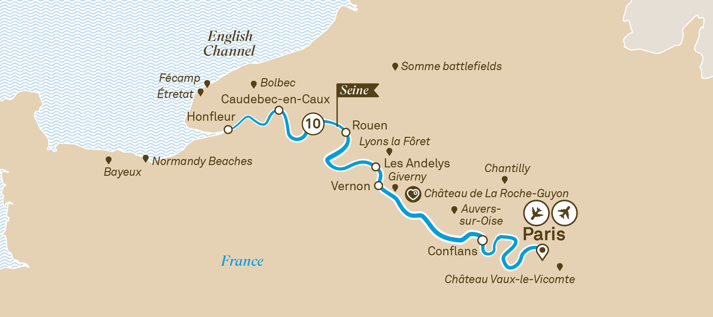 Normandie & Joyaux de la Seine