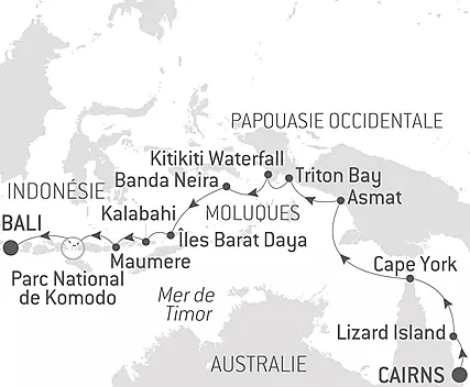 Odyssée tropicale entre nord-est Australien et Indonésie