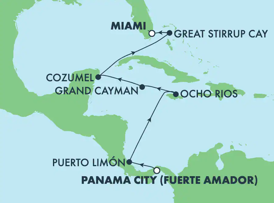 Panama City - Miami 