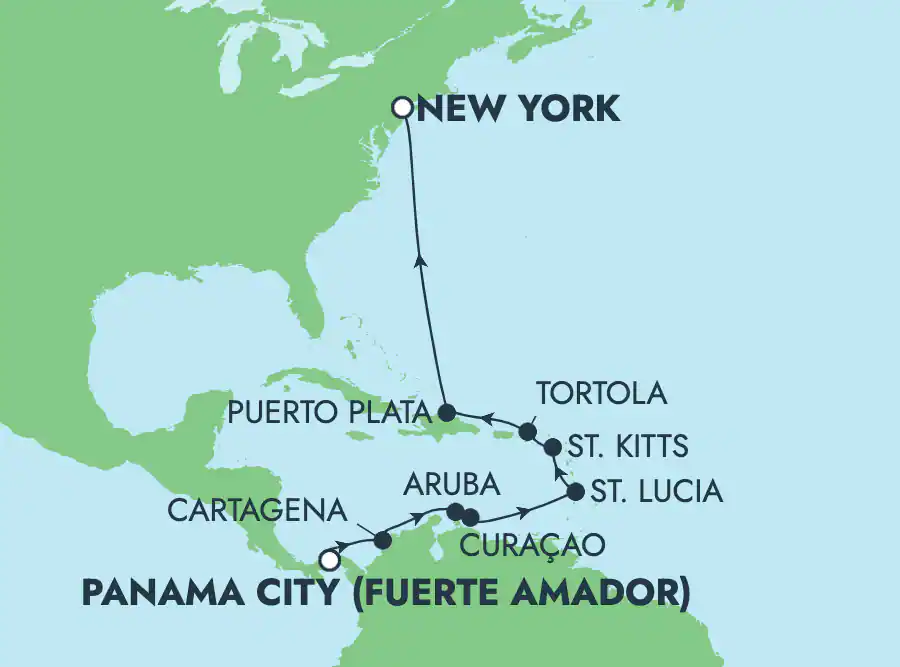 Panama City - New York