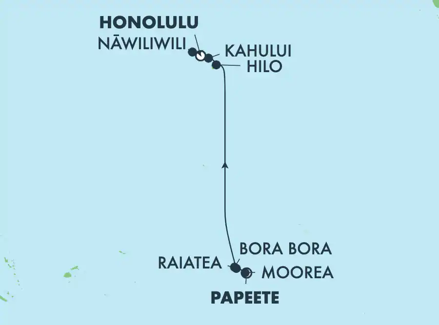 Papeete - Honolulu