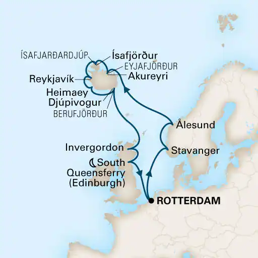 Pays-Bas, Norvège, Royaume-Uni, Islande