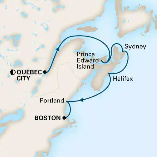 Québec City - Boston 